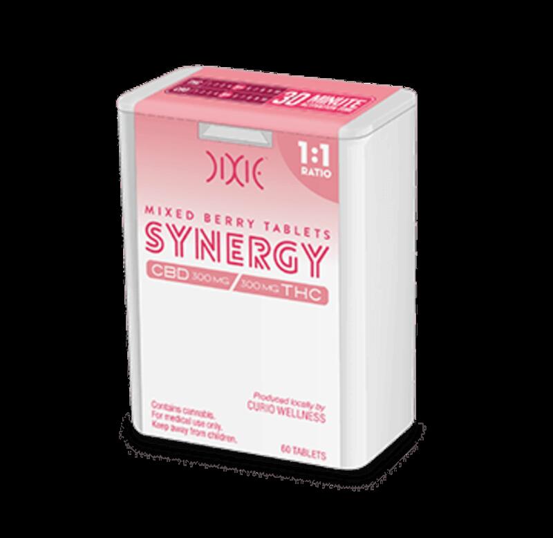 Dixie Synergy Mixed Berry Tablets 1:1 300mg (x60)