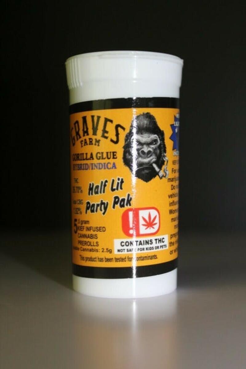 Gorilla Glue Half Lit Party Pack - 2.5 grams