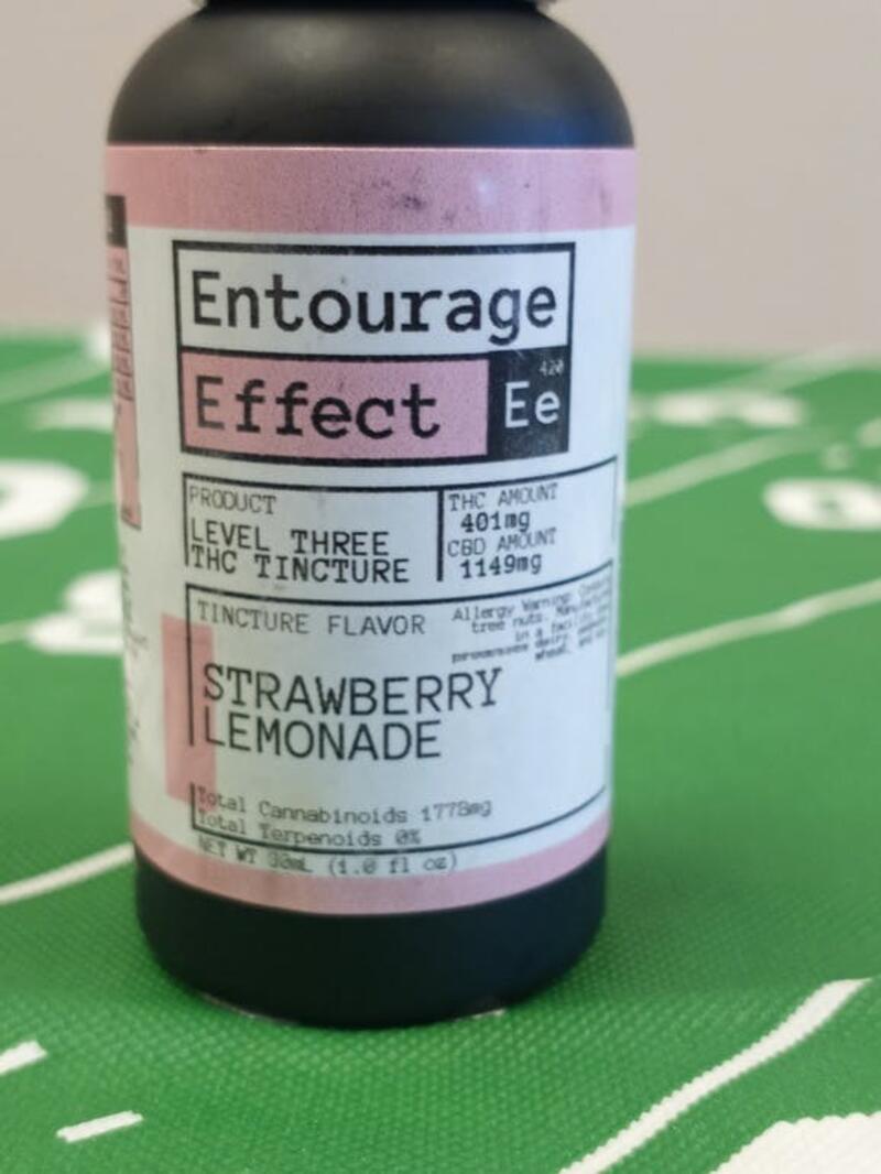 Entourage Effect Level 3 Strawberry Lemonade 🍋🍓