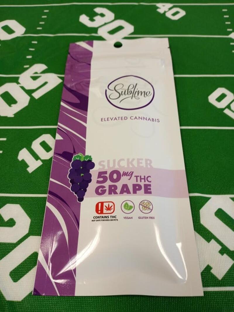 Sublime 50Mg Grape Sucker