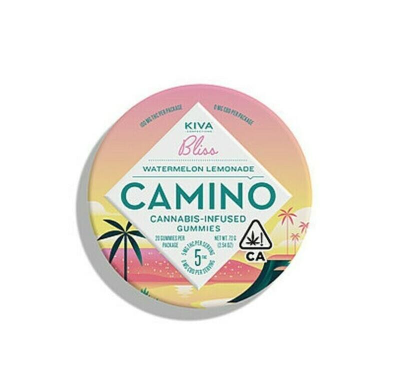 KIVA | Kiva - Camino Watermelon Lemonade Gummies - (100mg)