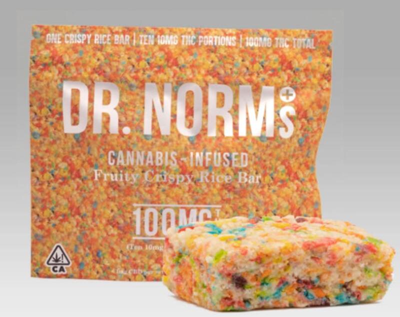 Dr. Norm's - Fruity Pebbles - Rice Crispy 100mg