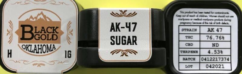 AK-47 Sugar Black Gold 1g