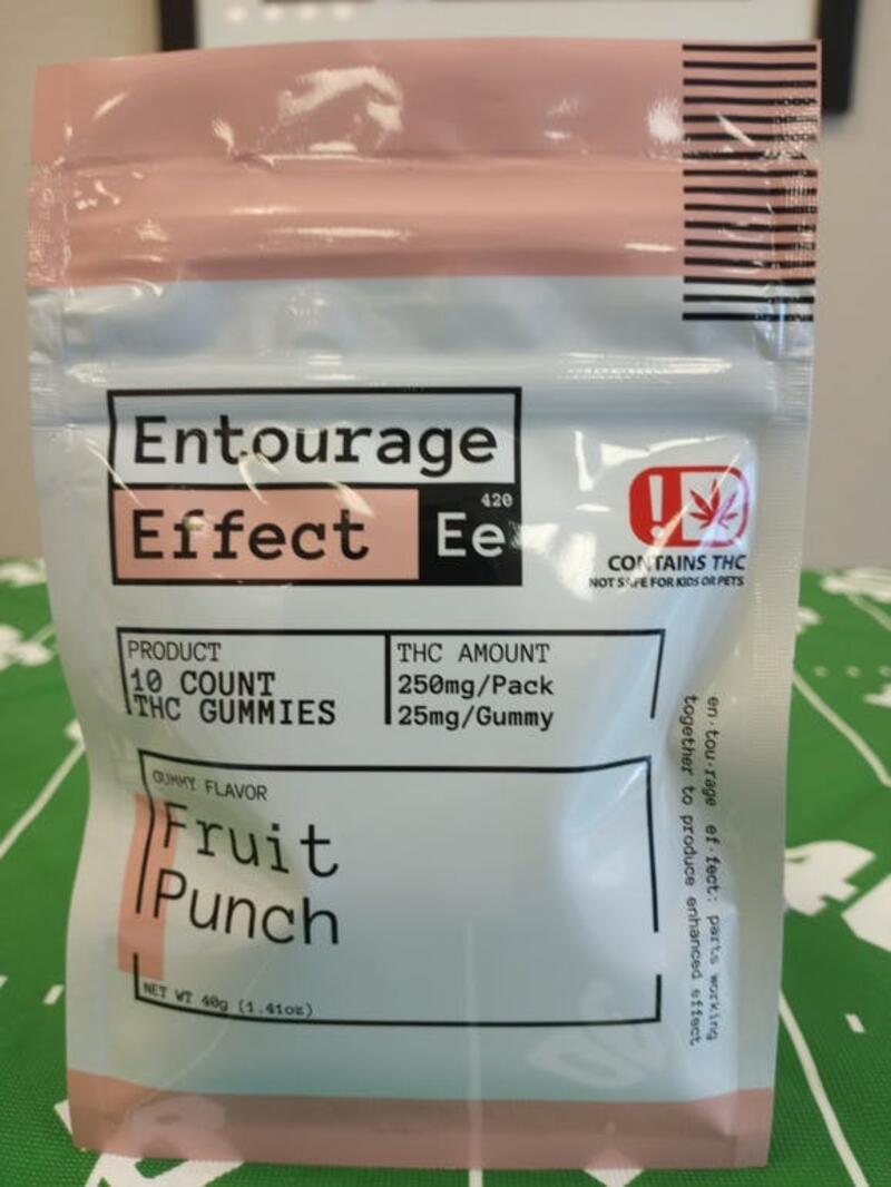 Entourage Effect Fruit Punch Gummies