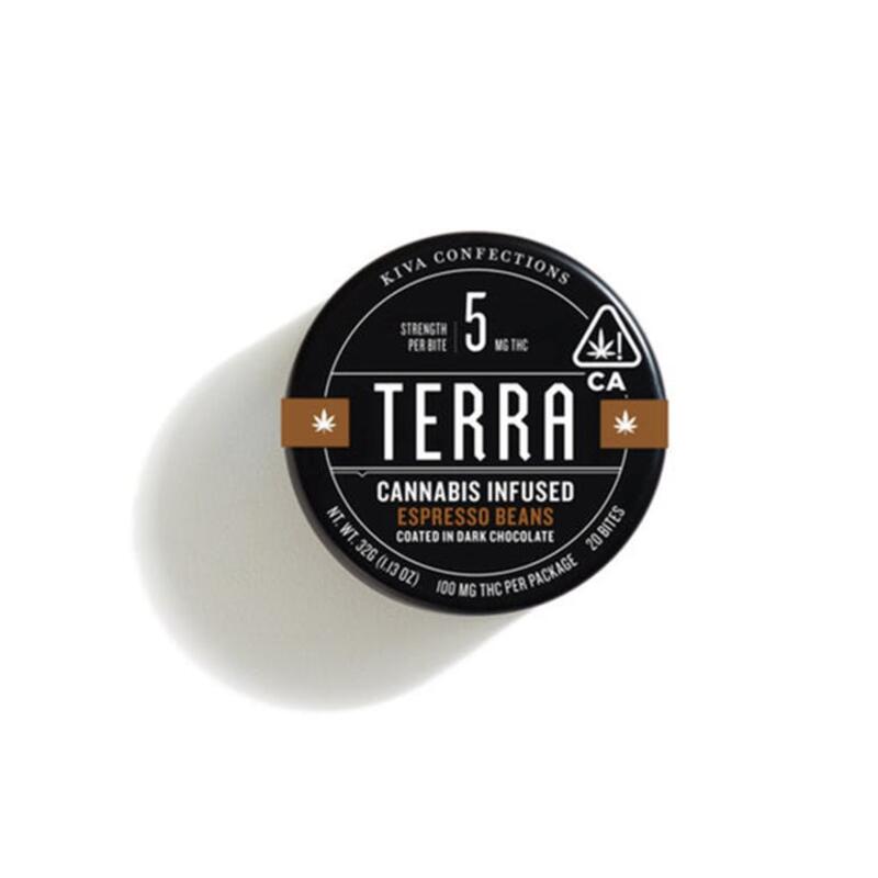 KIVA | Kiva - Terra Bites Espresso Beans - (100mg)
