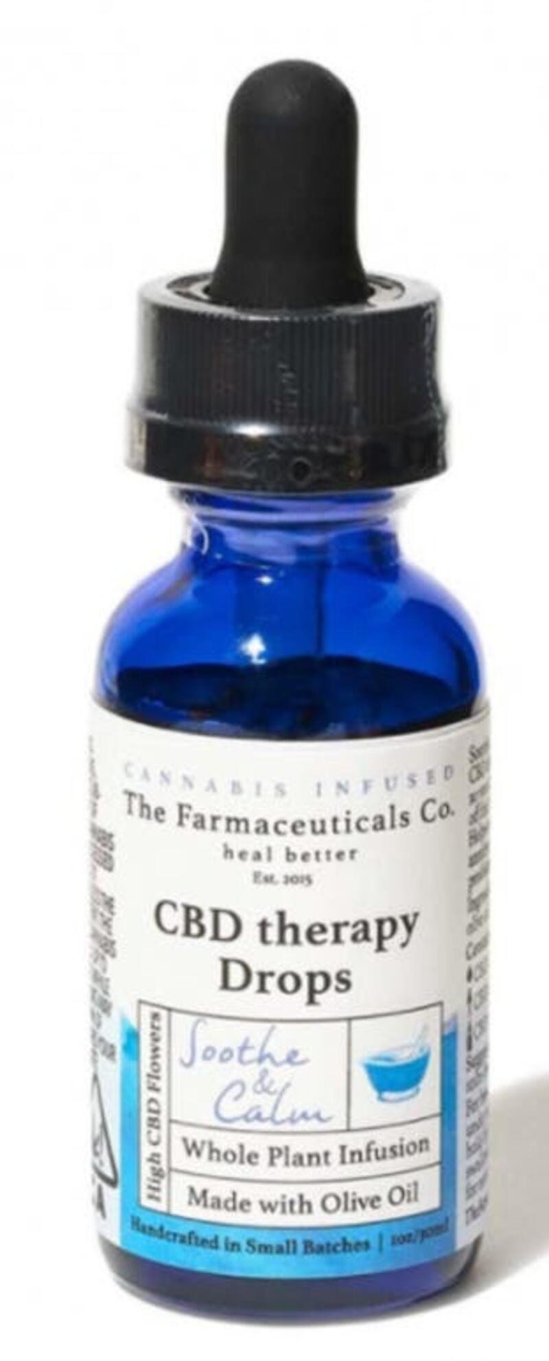 Farmaceuticals Co - 12:1 CBD Therapy Drops - Tincture 30ml