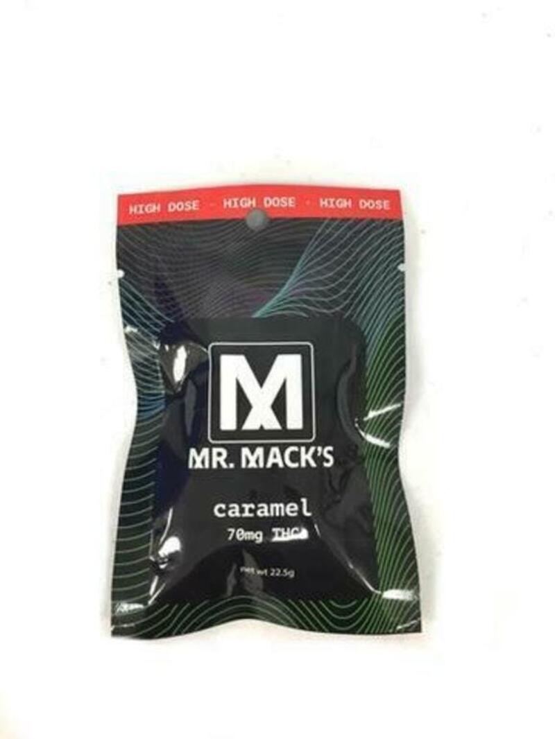 Mr. Mack's High Dose Caramel Single 70mg