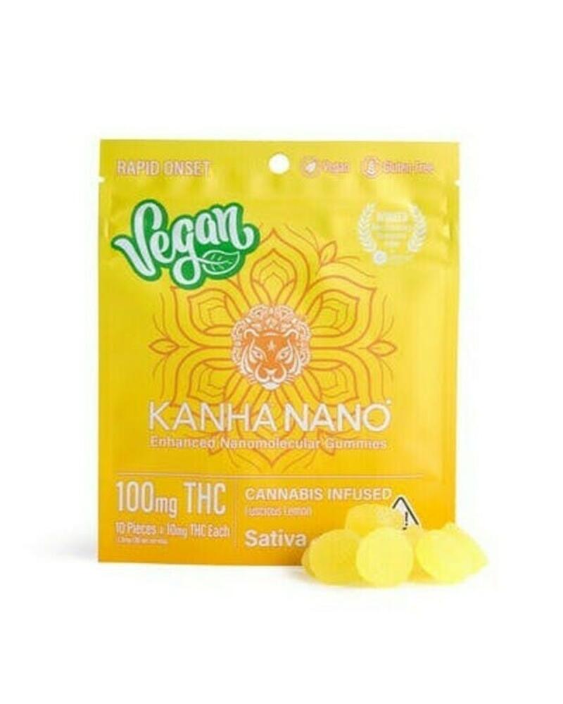 KANHA | Kanha - Nano - Vegan Luscious Lemon - (100mg)