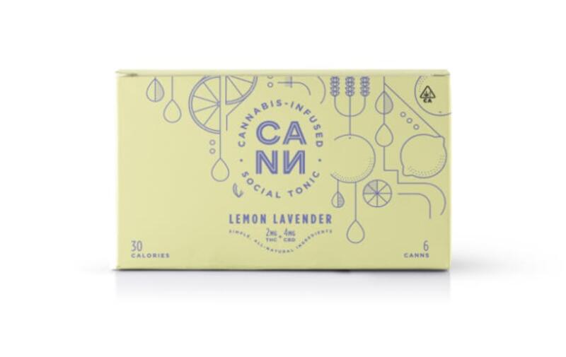 CANN - Lemon Lavender - 6 Pack Cans