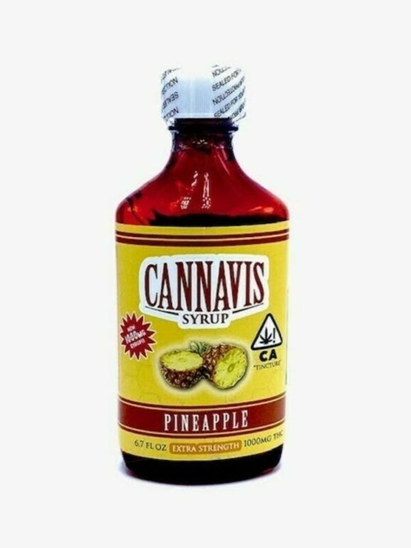 CANNAVIS | Cannavis - Extra Strength - Pineapple Syrup - (1000mg)