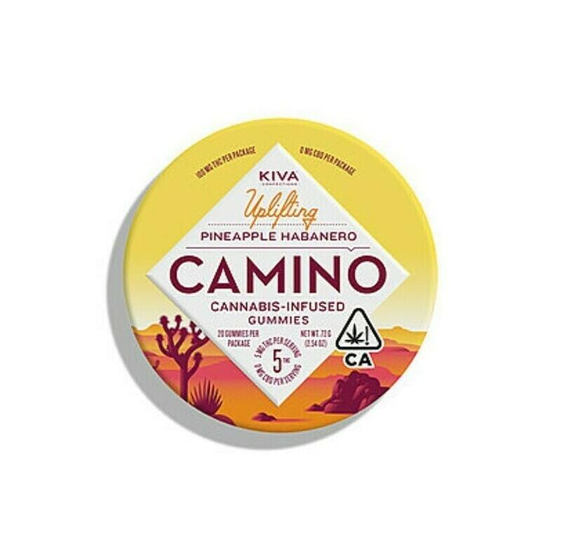 KIVA CAMINO | Kiva - Camino - Pineapple Habanero Gummies - (100mg)