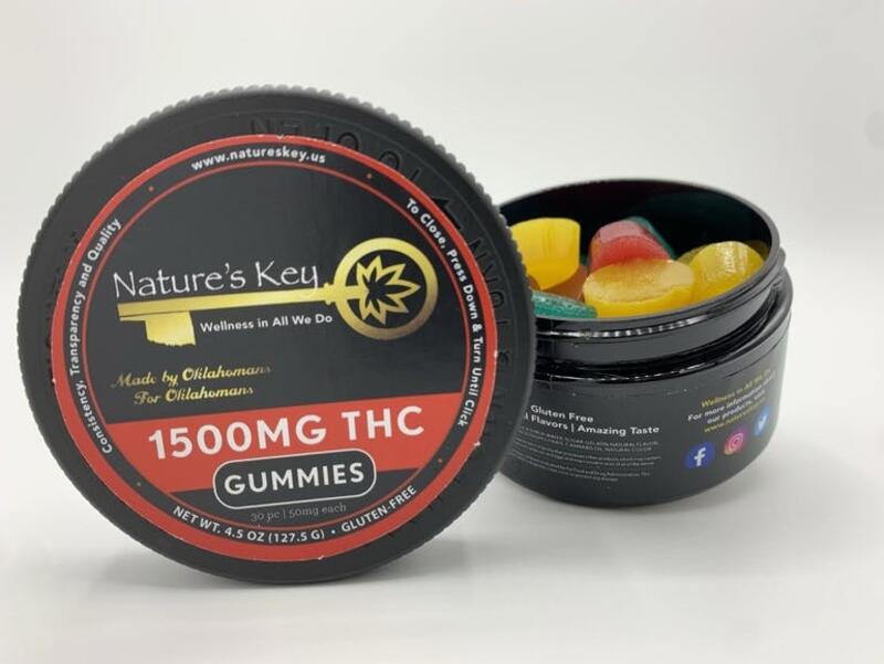 1500mg THC Variety Pack Gummies (50mg each)