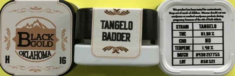 Tangelo Badder Black Gold 1g