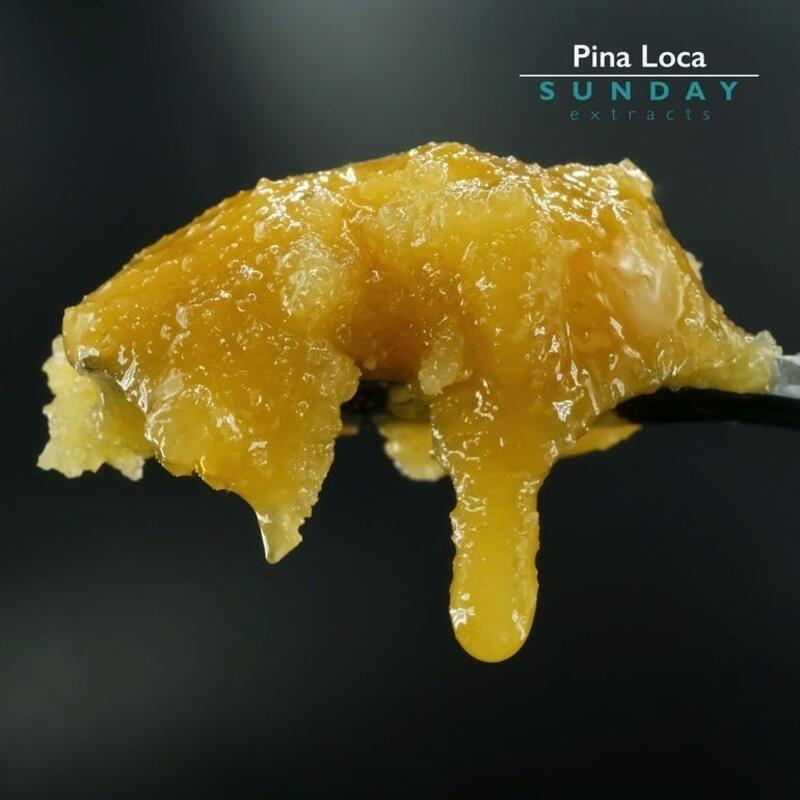 1g Concentrate Cured Resin - Pina Loca