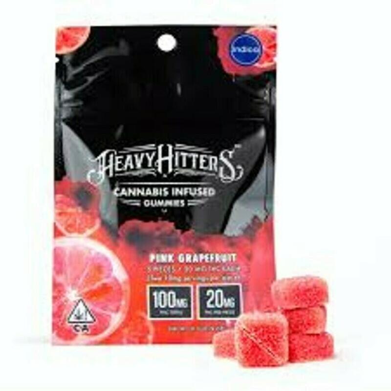 HEAVY HITTERS | Heavy Hitters - Pink Grapefruit Gummies - (100mg)