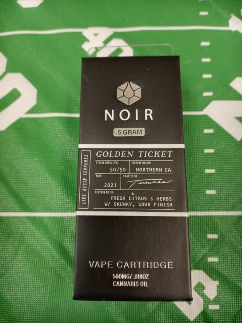 Noir Golden Ticket
