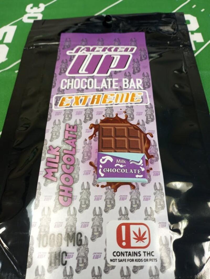Jacked UP 1000mg EXTREME Chocolate Bars 🍫