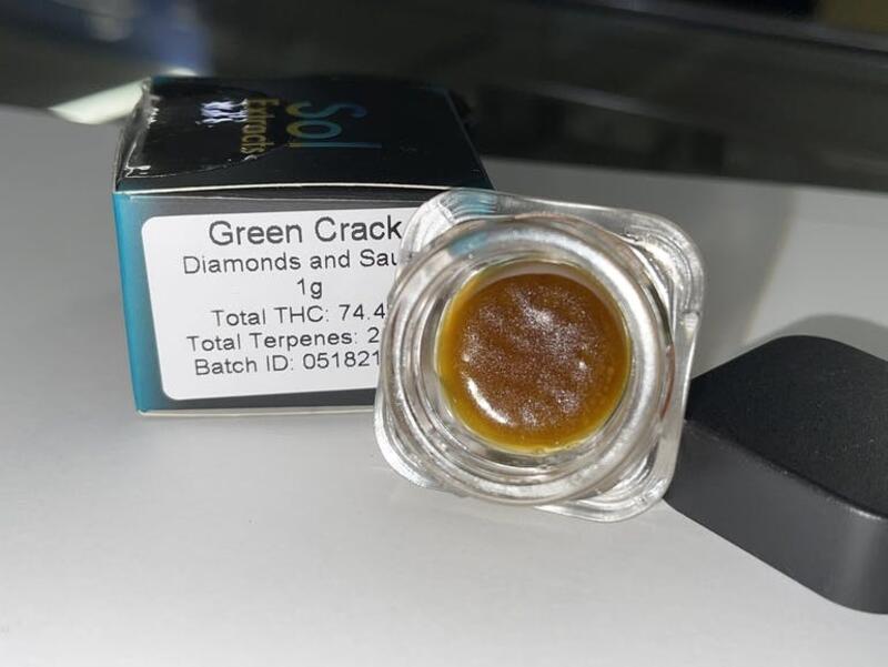 Green Crack Diamonds & Sauce