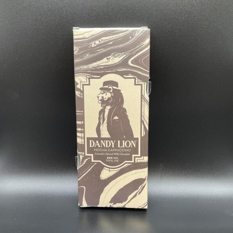 Dandy Lion - 250mg - Milk Mocha Cappuccino Chocolate Bar