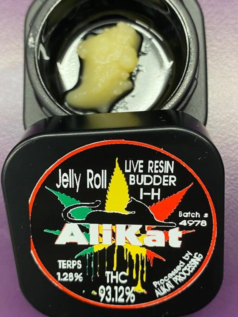 Alikat - Jelly Roll Live Resin, 93.1%, 1.28% Terps