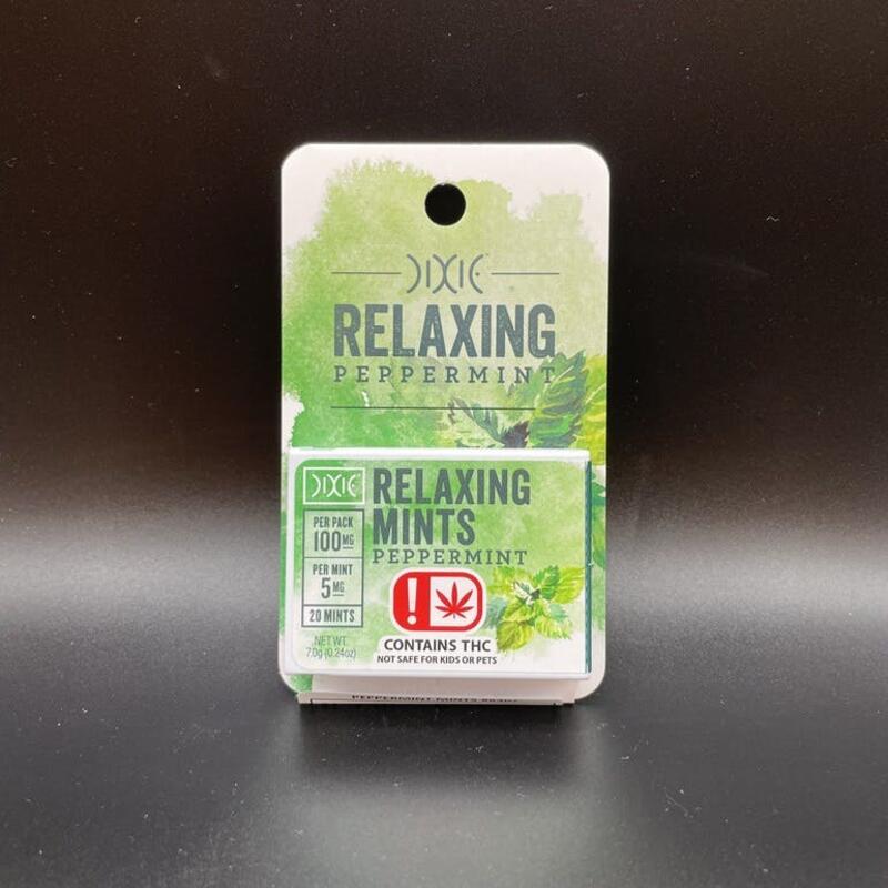Dixie - 100mg Relaxing Mints - Peppermints