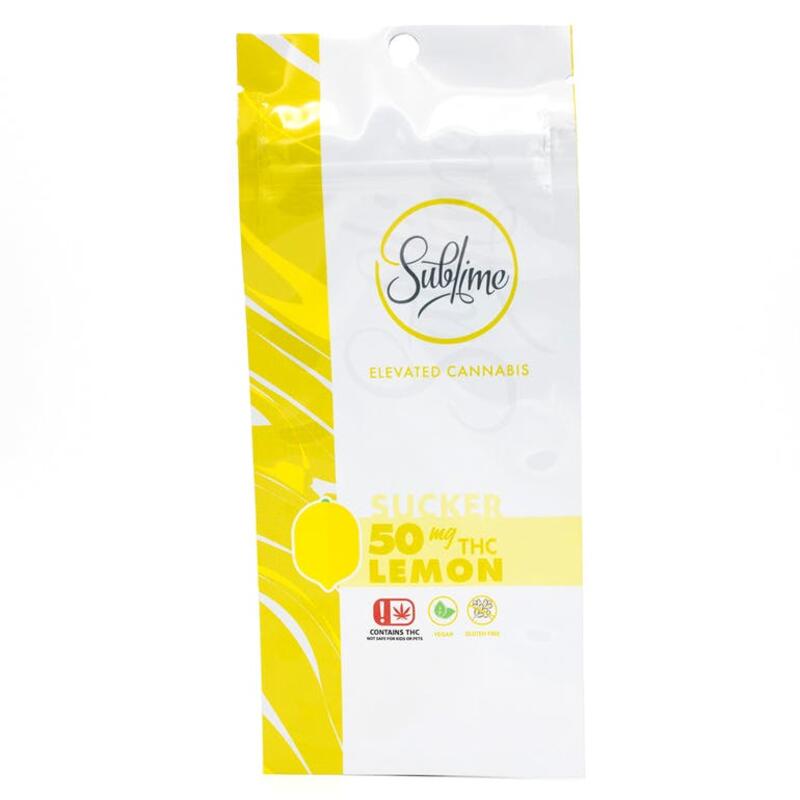 Sublime Sucker Lemon (50mg THC)