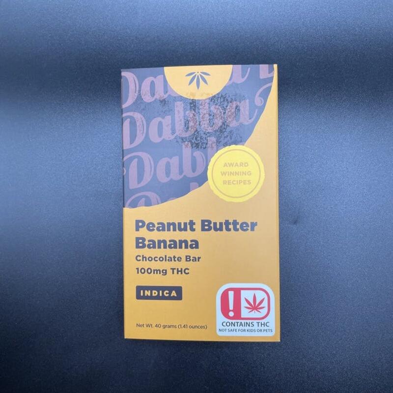Dabba - 100mg Indica - Peanut Butter Banana