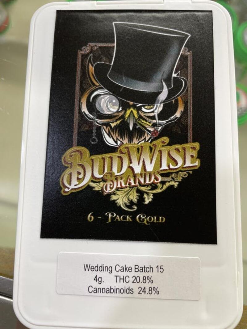 Budwise 4g pack | wedding cake