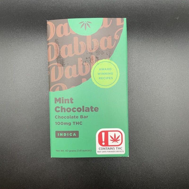 Dabba - 100mg Indica - Mint Chocolate