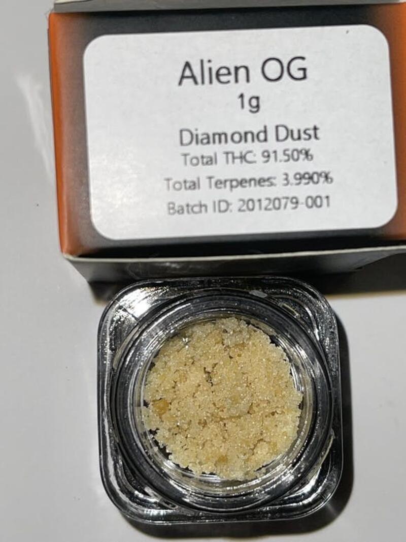 Sol Extracts | Alien OG Diamond Dust