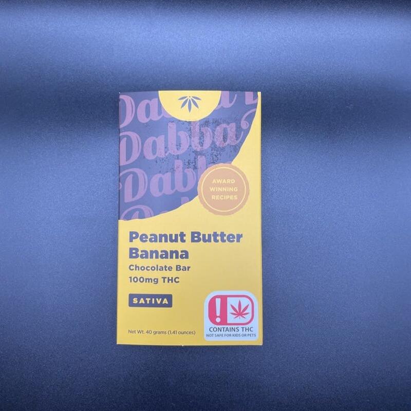 Dabba - 100mg Sativa - Peanut Butter Banana