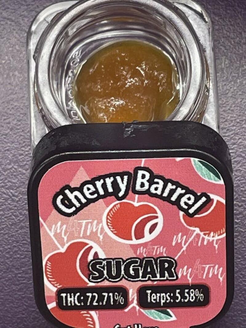 2 FOR $50 - Medicine 4 The Masses - Sugar - Cherry Barrel 5.58% Terps
