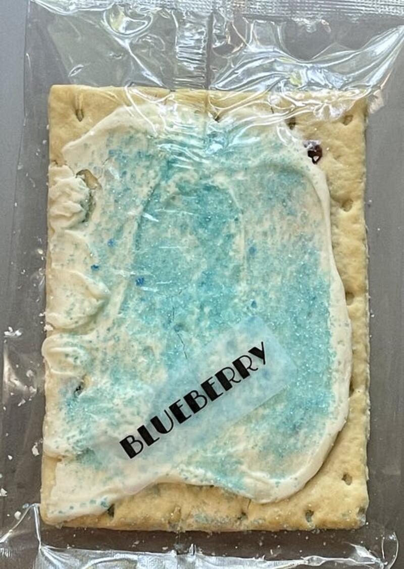 Baked Breakfast Pop tarts Blueberry flavor 50MG 🫐