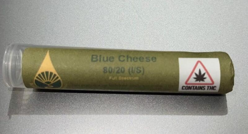 Blue Cheese Distillate Vape Cart .5G-Resin valley farms