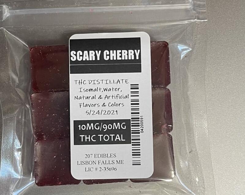 Scary Cherry Hard Candy 90MG 🍒