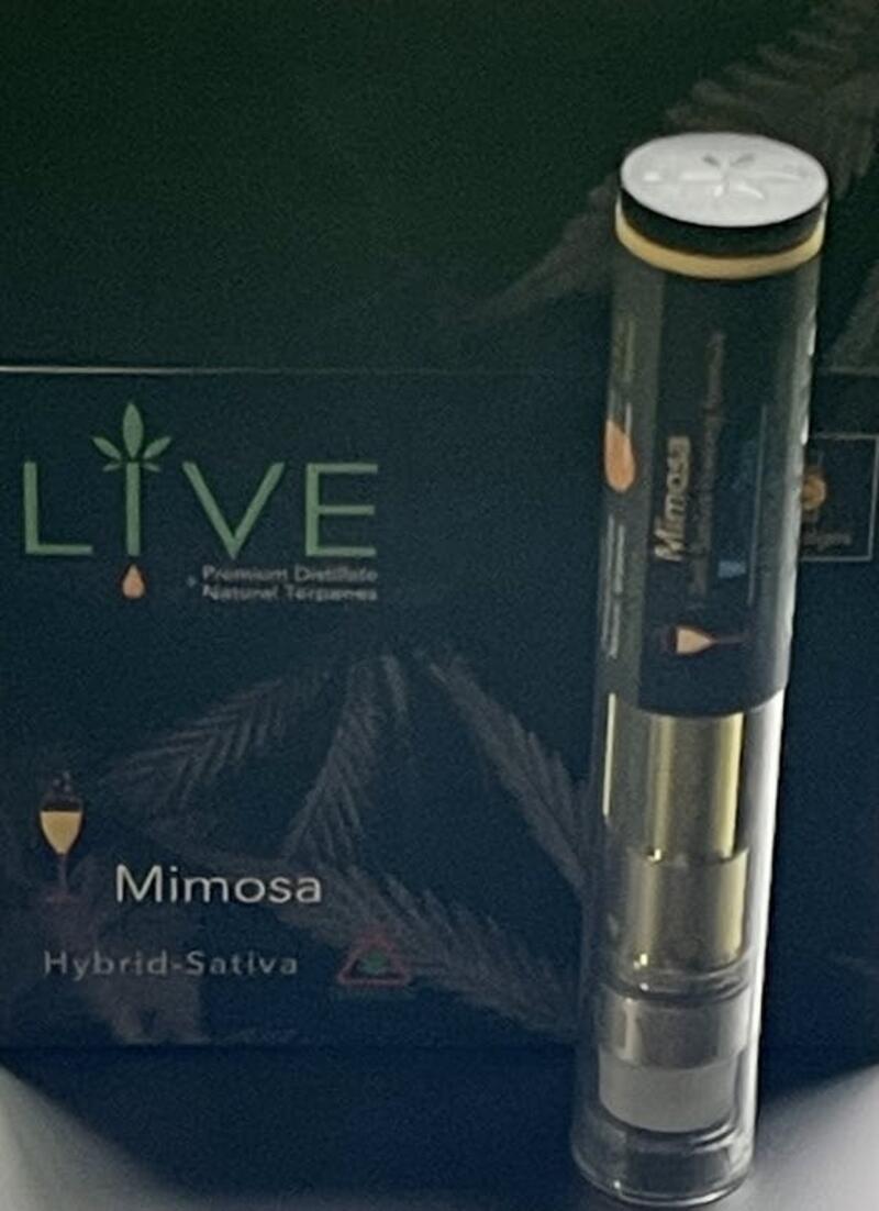 Mimosa Distillate Vape Cart 1G|Live