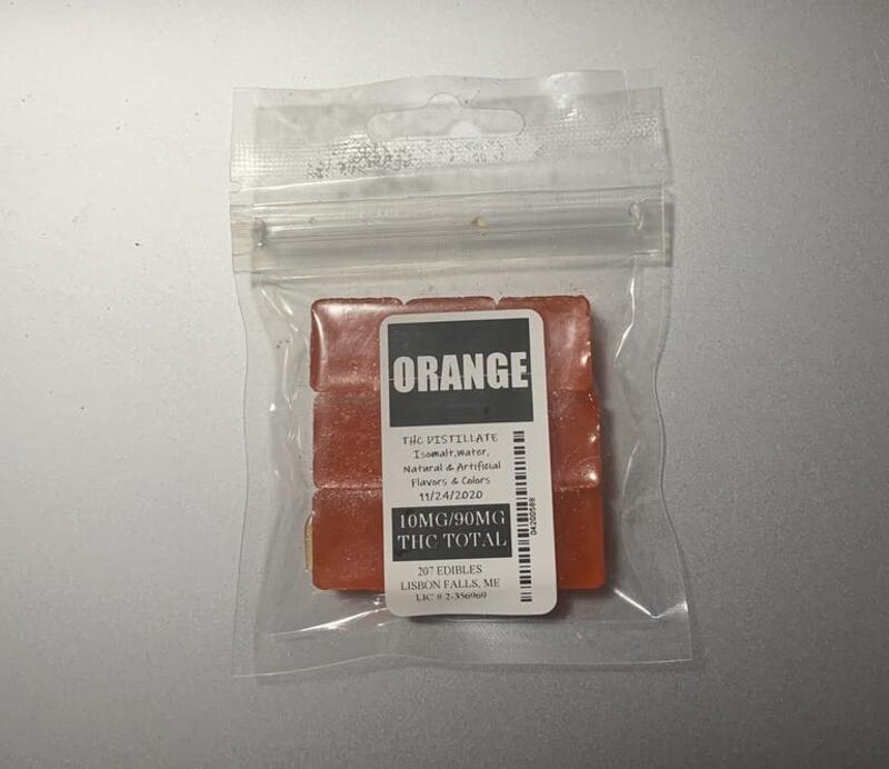 Hard Candy Orange 90mg