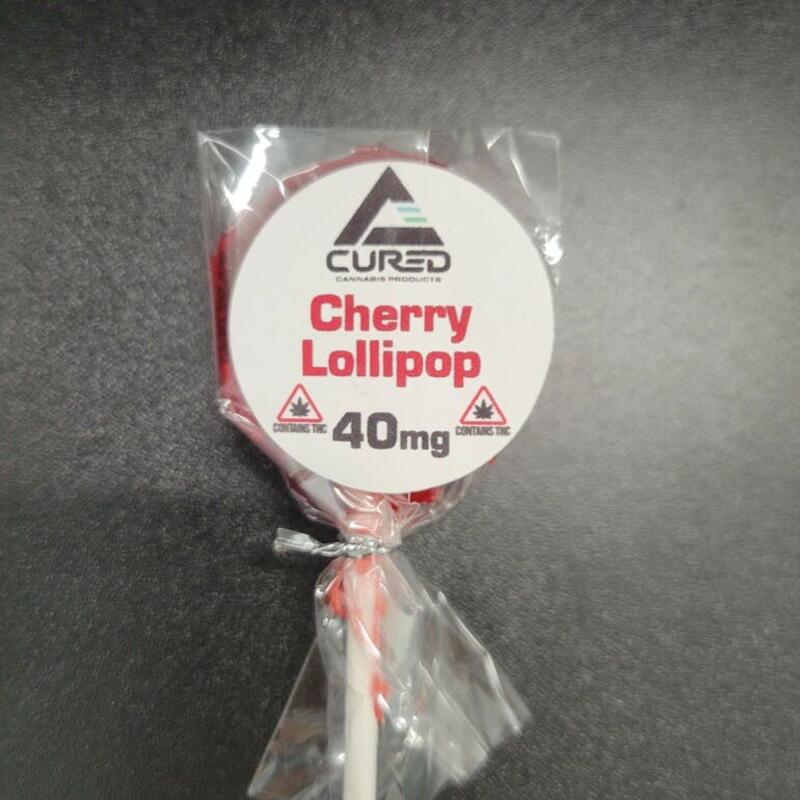 40mg Lollipop - Cherry