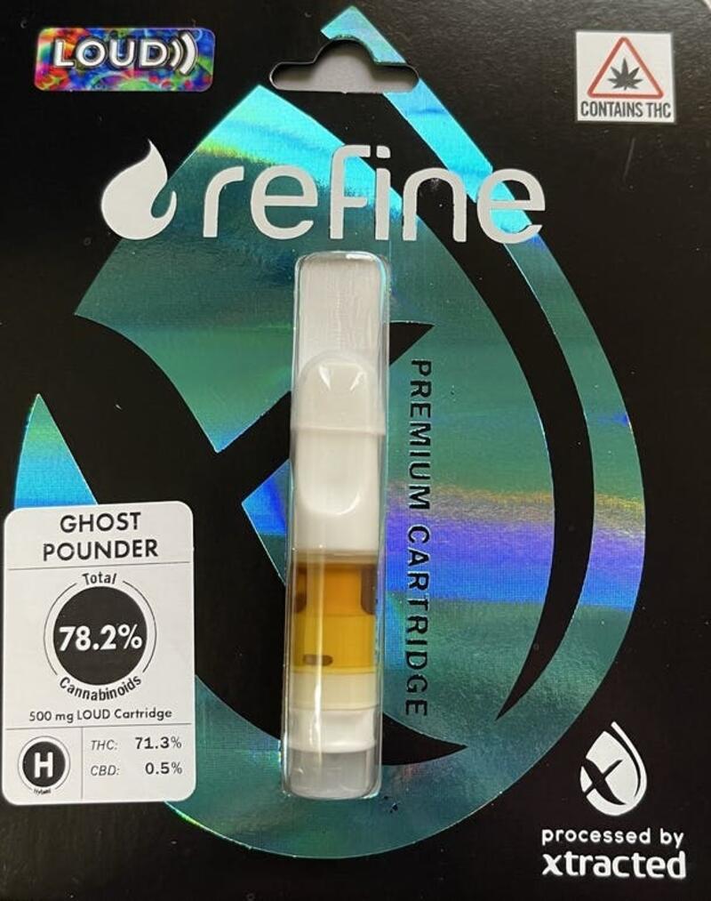 Ghost Pounder 👻 LOUD Live Resin-Refine .5G
