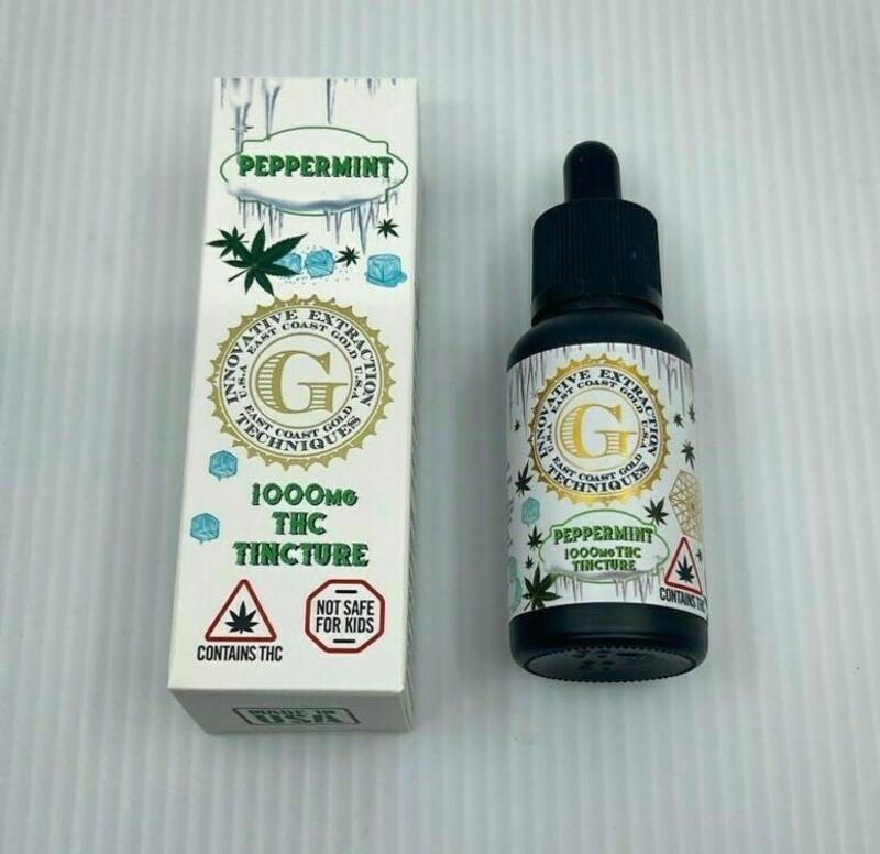 Peppermint tincture- East Coast Gold