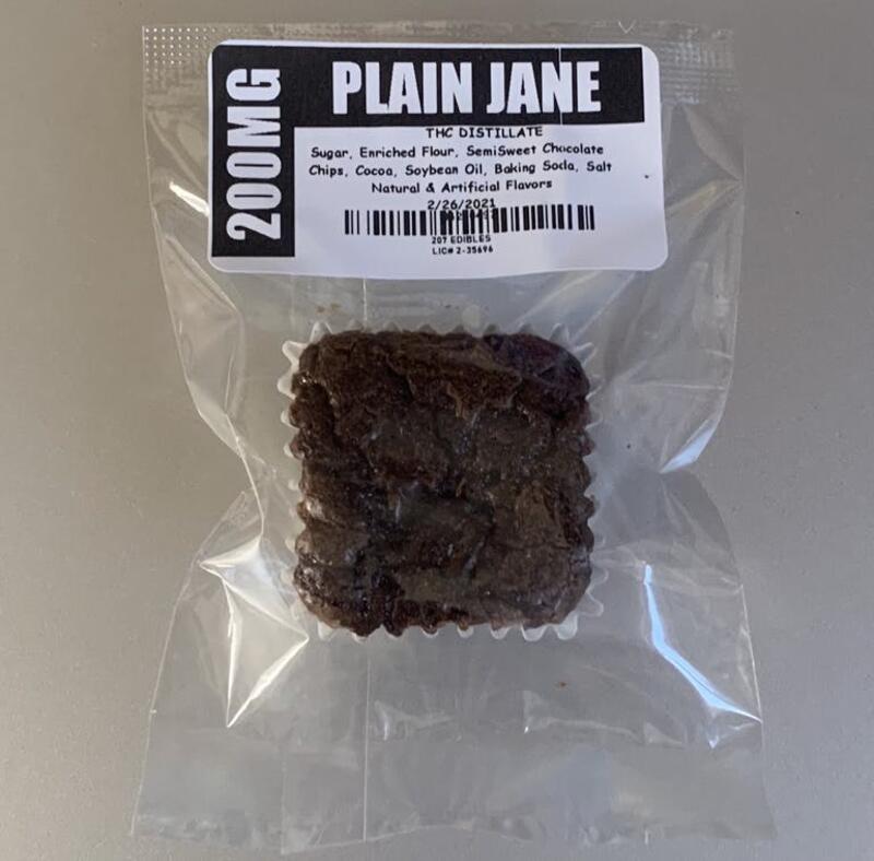 Plain Jane Brownie 200mg