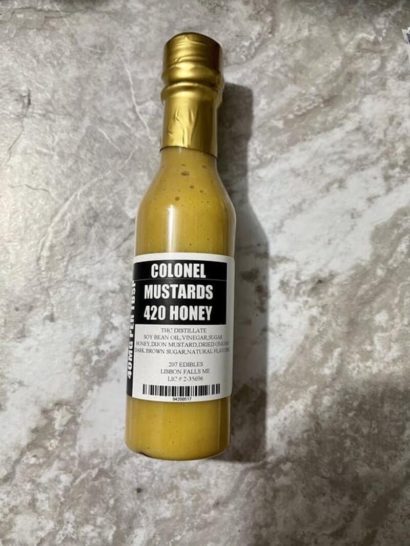 Colonel Mustard 420MG thc honey High Dose