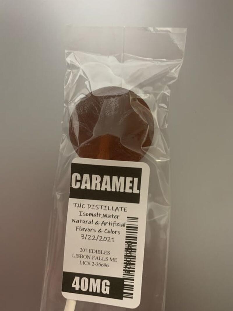 Caramel lollipop 🍭 40mg