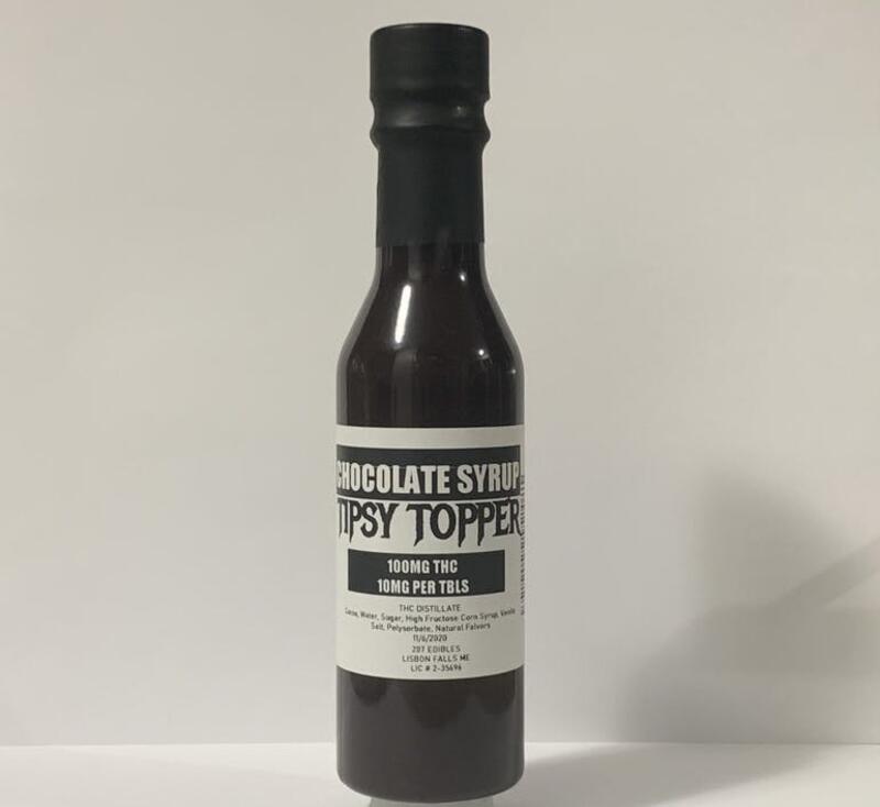 Chocolate Syrup Tipsy Topper 100mg