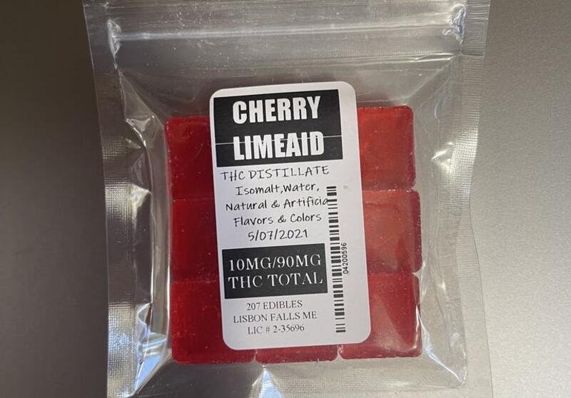 Cherry Limeade Hard Candy 90MG🍒
