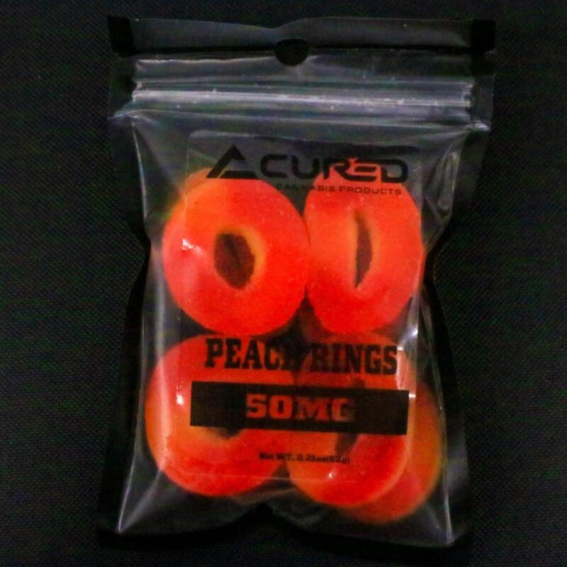 50mg Gummies - Peach Rings