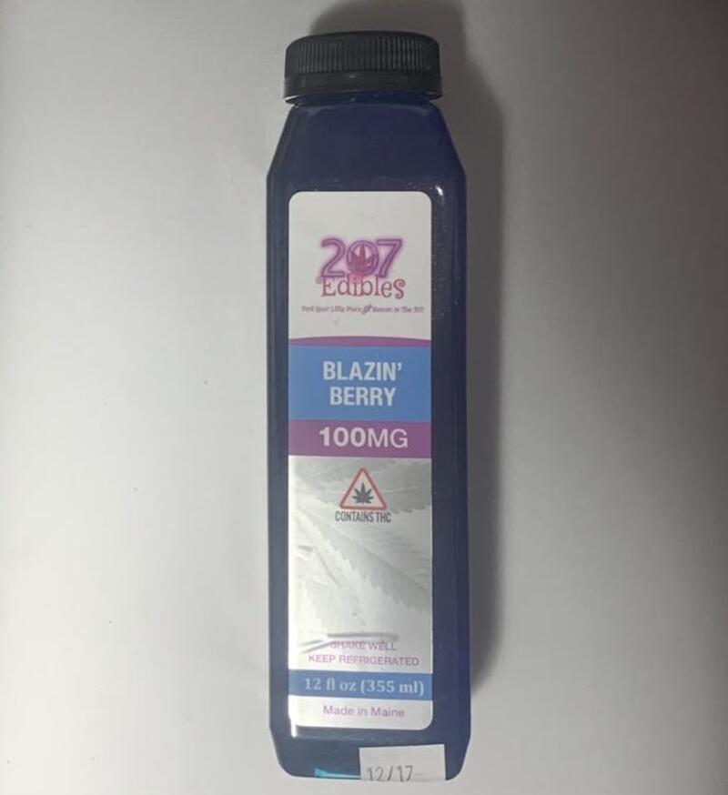Drink-Blazin Berry-100mg-207 Edibles