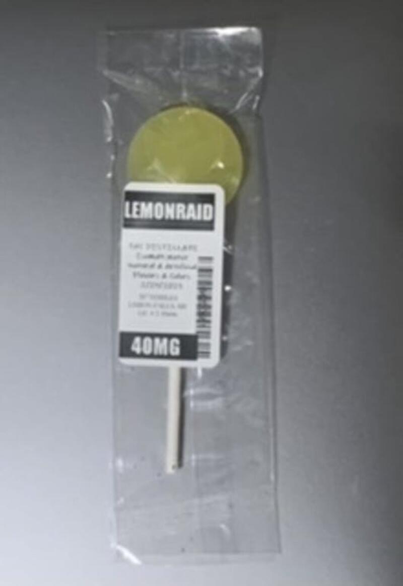 Lollipop Lemonraid 40mg