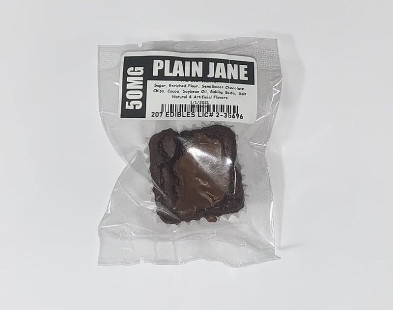 Plain Jane Brownie 50mg