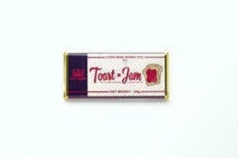 All Kind Toast x Jam Dark Chocolate Bar 100mg THC